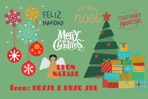 Rossl e Duso vi augura Buon Natale e Felice Anno Nuovo!